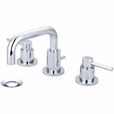 TEMPLETON 5.5 in. Two Handle Lavatory Widespread Faucet - Polished Chrome TE3142849